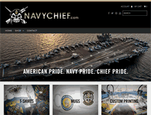 Tablet Screenshot of navychief.com